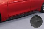 CSR Seitenschweller mit ABE für BMW 3er F30 / F31 SS595-L Lackierung erforderlich (schwarz matt)