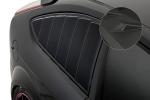 CSR Seitenscheibenblenden mit ABE für Ford Focus MK2 3-Türer SSB002-M Carbon Look matt strukturiert (keine Lackierung erforderlich)