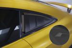 CSR Seitenscheibenblenden mit ABE für Audi TT (8J) Coupe SSB006-S schwarz matt strukturiert (keine Lackierung erforderlich)