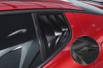 CSR Seitenscheibenblenden mit ABE für Kia Stinger GT SSB008-C Carbon Look glänzend (keine Lackierung erforderlich)