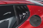 CSR Seitenscheibenblenden mit ABE für Kia Stinger GT SSB008-L Lackierung erforderlich (schwarz matt)