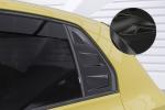 CSR Seitenscheibenblenden mit ABE für VW Golf 8 Schrägheck SSB018-G Glossy schwarz glänzend (keine Lackierung erforderlich)