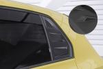 CSR Seitenscheibenblenden mit ABE für VW Golf 8 Schrägheck SSB018-L Lackierung erforderlich (schwarz matt)