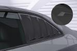 CSR Seitenscheibenblenden mit ABE für Audi A5 / S5 / RS5 (8T) Coupe SSB019-S schwarz matt strukturiert (keine Lackierung erforderlich)