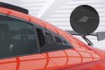 CSR Seitenscheibenblenden mit ABE für Audi TT (FV/8S) Coupe SSB035-S schwarz matt strukturiert (keine Lackierung erforderlich)