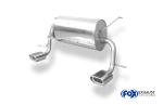 Fox Endschalldämpfer für Toyota MR2 Typ W3 – Ausgang rechts/links – 135x80 mm (Typ 53)