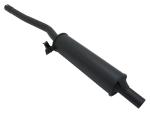 Novus Sport Vorschalldämpfer Gruppe N für VW Polo 86C 1.3 55 kW – Anschlussmaß 45 mm, EG-Betriebserlaubnis