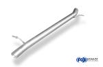 Fox Vorschalldämpfer-Ersatzrohr für VW Touareg 7L (5-Zylinder) – Edelstahl, Rohr 63,5 mm, nur für Rennsportzwecke