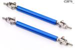 CSR Universal Spoiler Stabilisatoren verstellbar 100-140mm blau ZB158