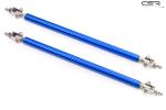 CSR Universal Spoiler Stabilisatoren verstellbar 200-260mm blau ZB163