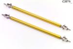 CSR Universal Spoiler Stabilisatoren verstellbar 200-260mm gold ZB164