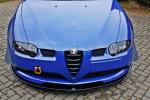 Maxton Design Cup Spoilerlippe Front Ansatz für Alfa Romeo 147 GTA (2002–2010) – ABS Kunststoff schwarz Hochglanz, mit ABE