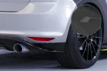 CSR Diffusor | Heckansatz mit ABE für VW Golf 7 GTI/ GTD/ GTE/ e-Golf HA263-S schwarz matt strukturiert (keine Lackierung erforderlich)