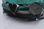 CSR Frontspoiler | Cup-Spoilerlippe mit ABE für Alfa Romeo Tonale CSL905-L schwarz matt (Lackierung erforderlich)