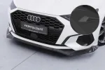 CSR Frontspoiler | Cup-Spoilerlippe mit ABE für Audi A3 8Y Sportback CSL927-S schwarz matt strukturiert (keine Lackierung erforderlich)