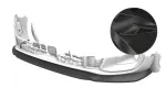CSR Frontspoiler | Cup-Spoilerlippe mit ABE für Audi A5/ S5 B10 (Typ FU) CSL023-C Carbon Look Hochglanz (keine Lackierung erforderlich)