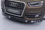 CSR Frontspoiler | Cup-Spoilerlippe mit ABE für Audi Q3 (8U) CSL810-L schwarz matt (Lackierung erforderlich)