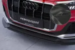 CSR Frontspoiler | Cup-Spoilerlippe mit ABE für Audi Q7 4M S-Line / SQ7 4M CSL748-C Carbon Look Hochglanz (keine Lackierung erforderlich)