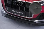 CSR Frontspoiler | Cup-Spoilerlippe mit ABE für Audi Q7 4M S-Line / SQ7 4M CSL748-L schwarz matt (Lackierung erforderlich)