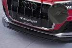 CSR Frontspoiler | Cup-Spoilerlippe mit ABE für Audi Q7 4M S-Line / SQ7 4M CSL748-M Carbon Look matt strukturiert (keine Lackierung erforderlich)