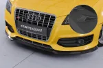CSR Frontspoiler | Cup-Spoilerlippe mit ABE für Audi S3 (8P/8PA) CSL890-L schwarz matt (Lackierung erforderlich)