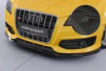 CSR Frontspoiler | Cup-Spoilerlippe mit ABE für Audi S3 (8P/8PA) CSL890-M Carbon Look matt strukturiert (keine Lackierung erforderlich)