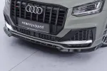 CSR Frontspoiler | Cup-Spoilerlippe mit ABE für Audi SQ2 (GA) CSL839-C Carbon Look Hochglanz (keine Lackierung erforderlich)