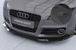CSR Frontspoiler | Cup-Spoilerlippe mit ABE für Audi TT (8J) S-Line CSL932-L schwarz matt (Lackierung erforderlich)