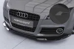 CSR Frontspoiler | Cup-Spoilerlippe mit ABE für Audi TT (8J) S-Line CSL932-S schwarz matt strukturiert (keine Lackierung erforderlich)