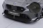 CSR Frontspoiler | Cup-Spoilerlippe mit ABE für BMW 1er F70 / 2er F74  CSL949-M Carbon Look matt strukturiert (keine Lackierung erforderlich)