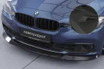 CSR Frontspoiler | Cup-Spoilerlippe mit ABE für BMW 3er F30/F31 CSL366-M Carbon Look matt strukturiert (keine Lackierung erforderlich)