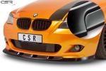 CSR Frontspoiler | Cup-Spoilerlippe mit ABE für BMW 5er E60 / E61 CSL361-L schwarz matt (Lackierung erforderlich)