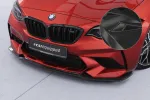 CSR Frontspoiler | Cup-Spoilerlippe mit ABE für BMW M2 Competition (F87) CSL540-C Carbon Look Hochglanz (keine Lackierung erforderlich)