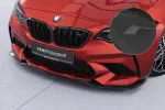 CSR Frontspoiler | Cup-Spoilerlippe mit ABE für BMW M2 Competition (F87) CSL540-S schwarz matt strukturiert (keine Lackierung erforderlich)