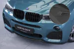 CSR Frontspoiler | Cup-Spoilerlippe mit ABE für BMW X4 (F26) M-Paket CSL558-L Lackierung erforderlich (unlackiert)
