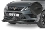 CSR Frontspoiler | Cup-Spoilerlippe mit ABE für Cupra Ateca CSL430-M Carbon Look matt strukturiert (keine Lackierung erforderlich)
