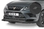 CSR Frontspoiler | Cup-Spoilerlippe mit ABE für Cupra Ateca CSL430-S schwarz matt strukturiert (keine Lackierung erforderlich)