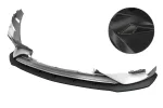 CSR Frontspoiler | Cup-Spoilerlippe mit ABE für Mercedes-Benz A-Klasse W177 AMG / AMG-Line CSL024-C Carbon Look Hochglanz (keine Lackierung erforderlich)