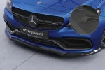 CSR Frontspoiler | Cup-Spoilerlippe mit ABE für Mercedes-Benz C63/ C63S AMG 205 CSL201-L schwarz matt (Lackierung erforderlich)