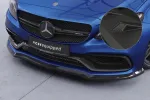 CSR Frontspoiler | Cup-Spoilerlippe mit ABE für Mercedes-Benz C-Klasse 205 C63 AMG CSL201-M Carbon Look matt strukturiert (keine Lackierung erforderlich)