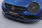 CSR Frontspoiler | Cup-Spoilerlippe mit ABE für Mercedes-Benz C-Klasse 205 C63/C63S AMG CSL201-S schwarz matt strukturiert (keine Lackierung erforderlich)