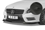 CSR Frontspoiler | Cup-Spoilerlippe mit ABE für Mercedes-Benz CLS C218 / X218 AMG-Line CSL416-M Carbon Look matt strukturiert (keine Lackierung erforderlich)
