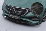 CSR Frontspoiler | Cup-Spoilerlippe mit ABE für Mercedes Benz E-Klasse W214 / S214 CSL888-C Carbon Look Hochglanz (keine Lackierung erforderlich)