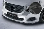 CSR Frontspoiler | Cup-Spoilerlippe mit ABE für Mercedes-Benz V-Klasse 447 CSL538-C Carbon Look Hochglanz (keine Lackierung erforderlich)