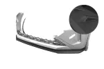 CSR Frontspoiler | Cup-Spoilerlippe mit ABE für Opel Frontera CSL025-L Lackierung erforderlich (unlackiert)