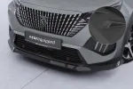 CSR Frontspoiler | Cup-Spoilerlippe mit ABE für Peugeot 2008 II CSL899-L schwarz matt (Lackierung erforderlich)