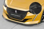 CSR Frontspoiler | Cup-Spoilerlippe mit ABE für Peugeot 208 II GT / GT-Line CSL811-C Carbon Look Hochglanz (keine Lackierung erforderlich)