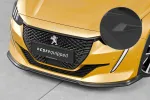 CSR Frontspoiler | Cup-Spoilerlippe mit ABE für Peugeot 208 II GT / GT-Line CSL811-S schwarz matt strukturiert (keine Lackierung erforderlich)