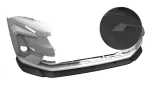 CSR Frontspoiler | Cup-Spoilerlippe mit ABE für Peugeot Traveller / E-Traveller / Expert / E-Expert CSL917-S schwarz matt strukturiert (keine Lackierung erforderlich)