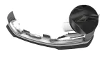 CSR Frontspoiler | Cup-Spoilerlippe mit ABE für Porsche 911/992 Cabrio / Targa CSL988-C Carbon Look Hochglanz (keine Lackierung erforderlich)